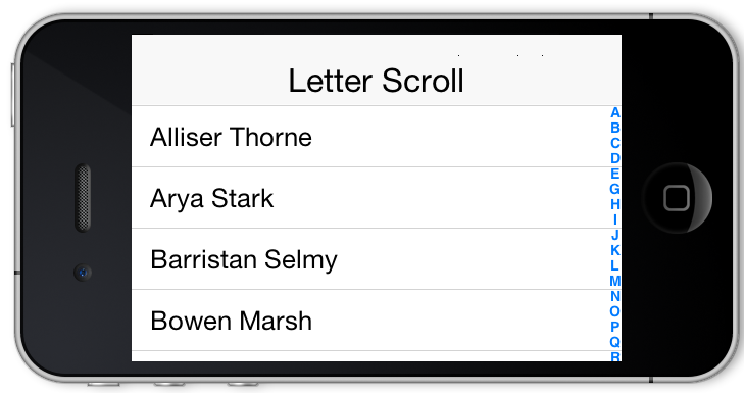 Alphabet Scroll